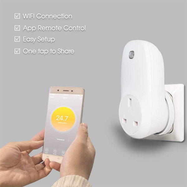 Wi-Fi Smart Thermostat Plug